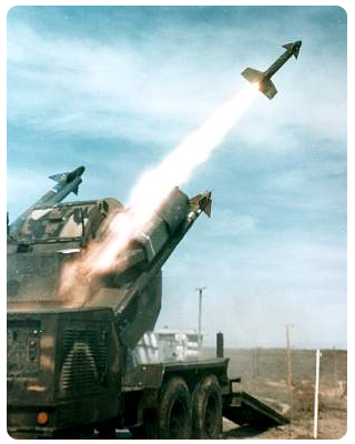 CHAPARRAL missile launch
